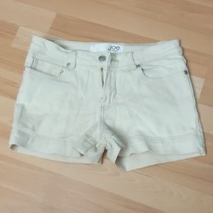 Joe Fresh Cream Shorts